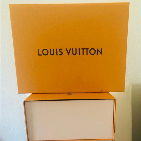 LOUIS VUITTON EMPTY BOXES 5 PIECES TOTAL